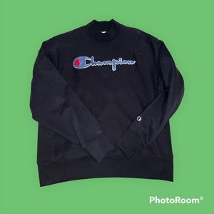 turtleneck champion crewneck